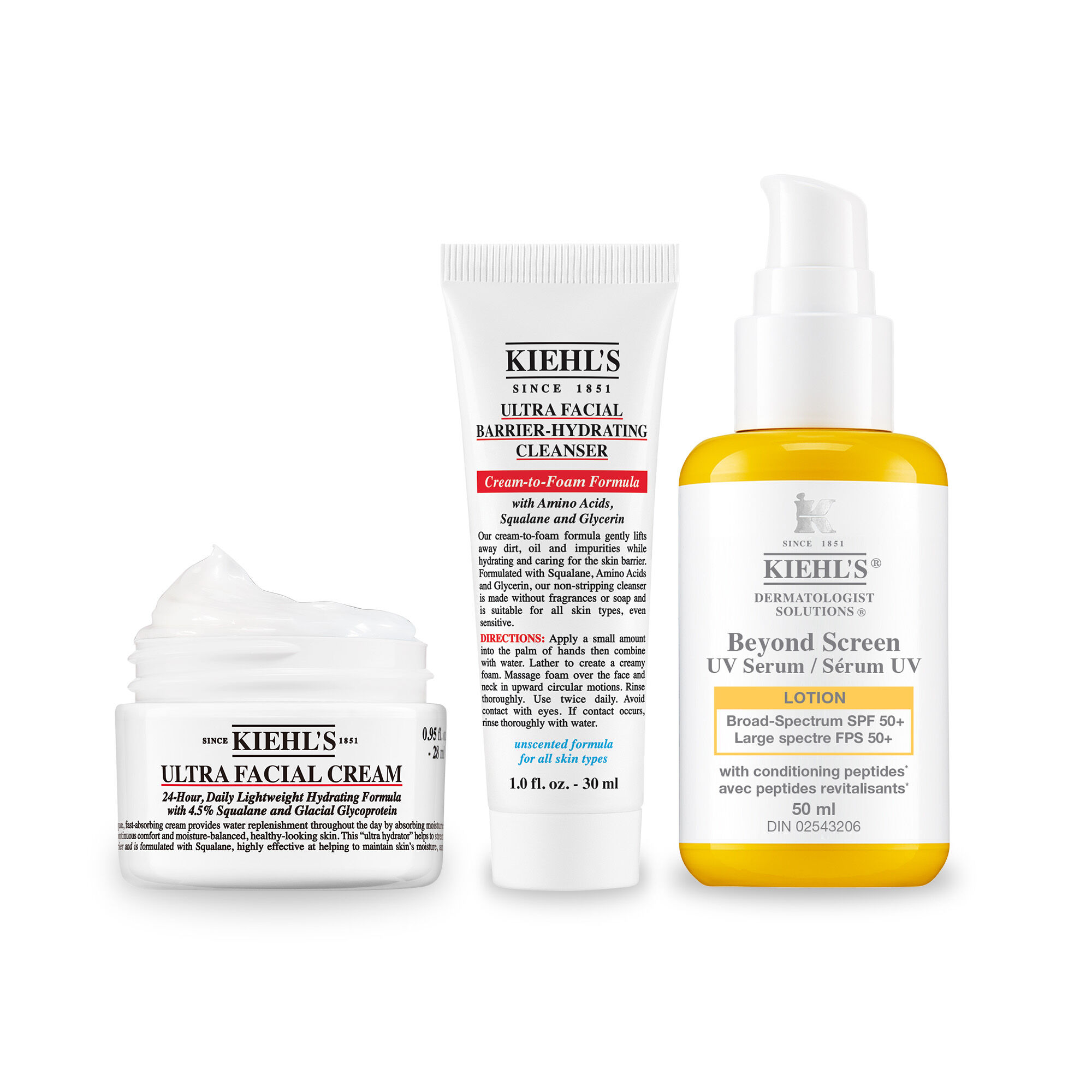 Hydrate & Protect Routine Gift Set - Hydrated Skin - Kiehl's